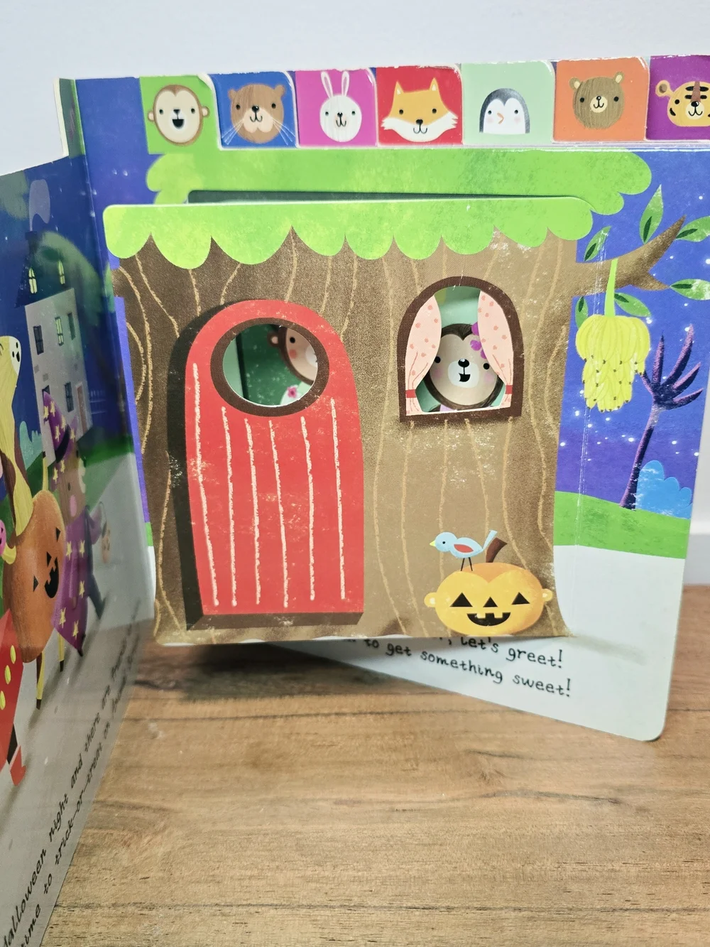 Trick or Treat On Animal Street Halloween Kids Book - Colorful Characters